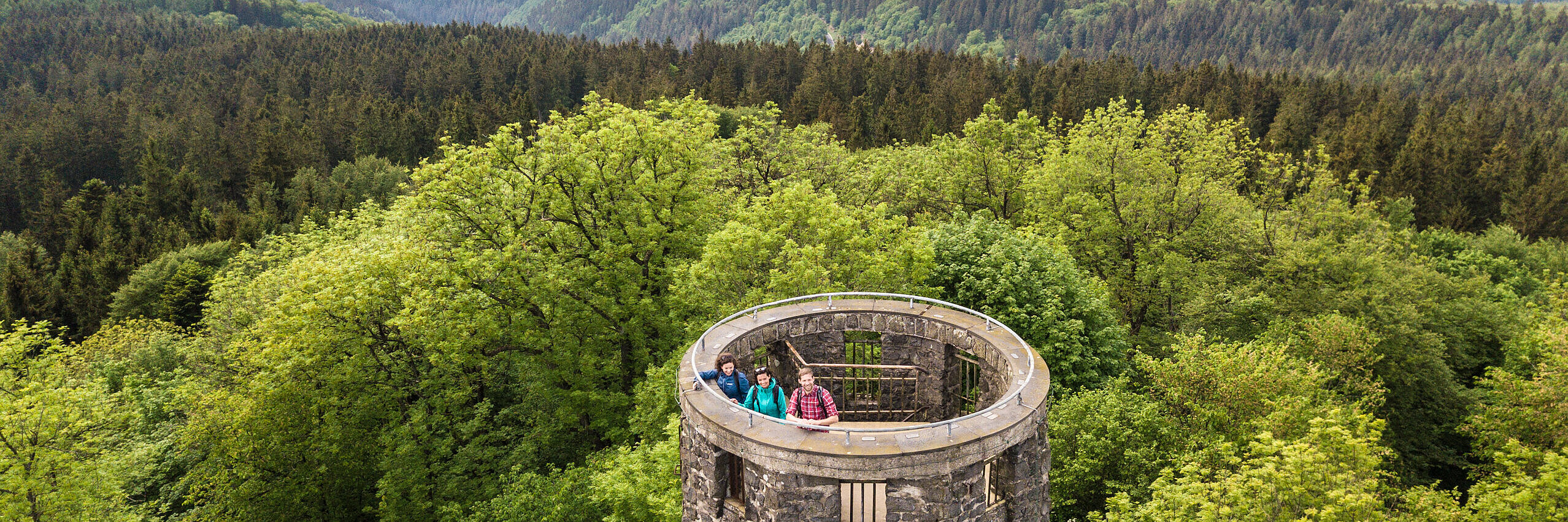 Blick auf die Eifelleiter Hohe Acht