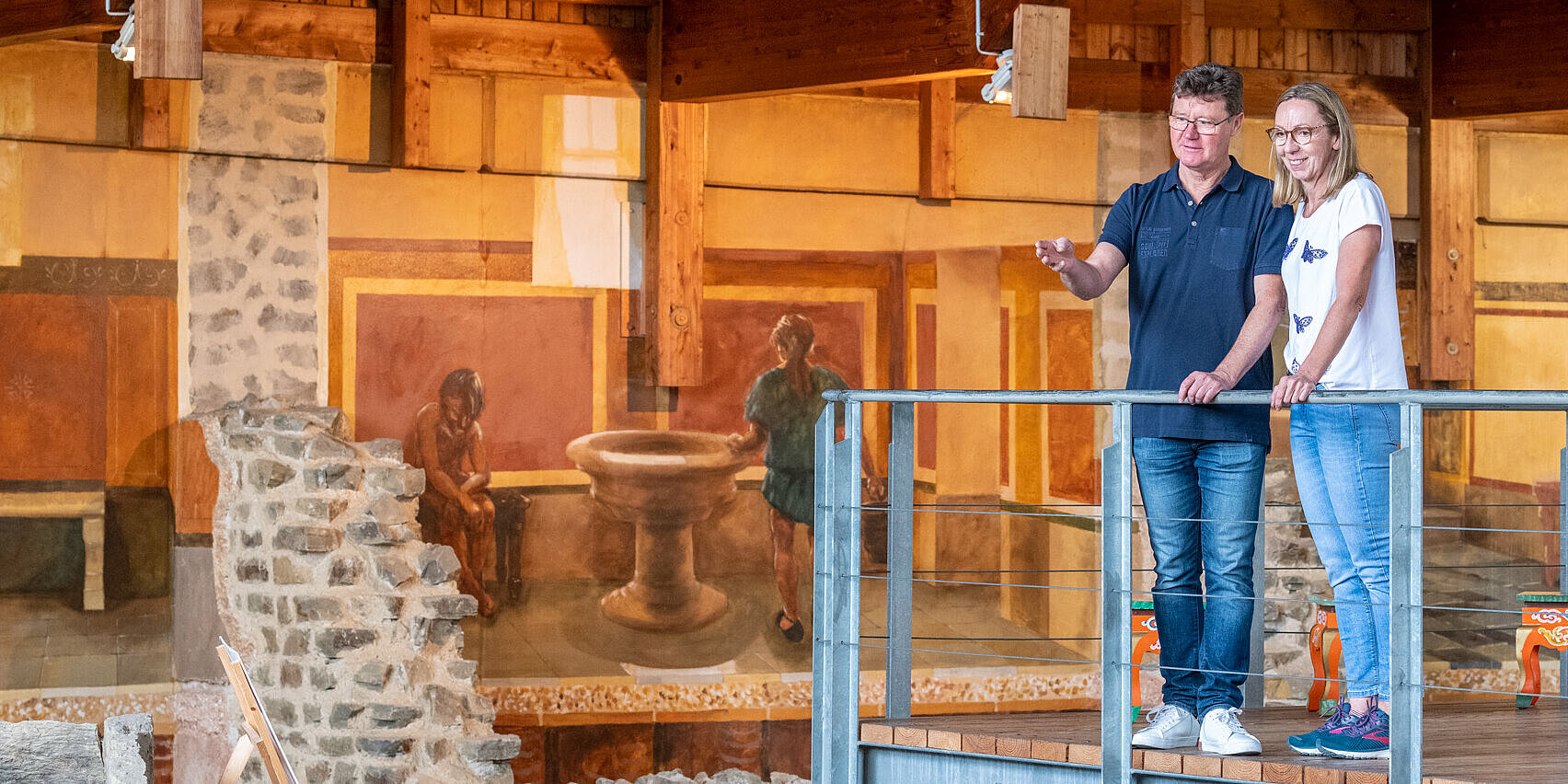 Im Museum Roemervilla gibt es viel zu entdecken