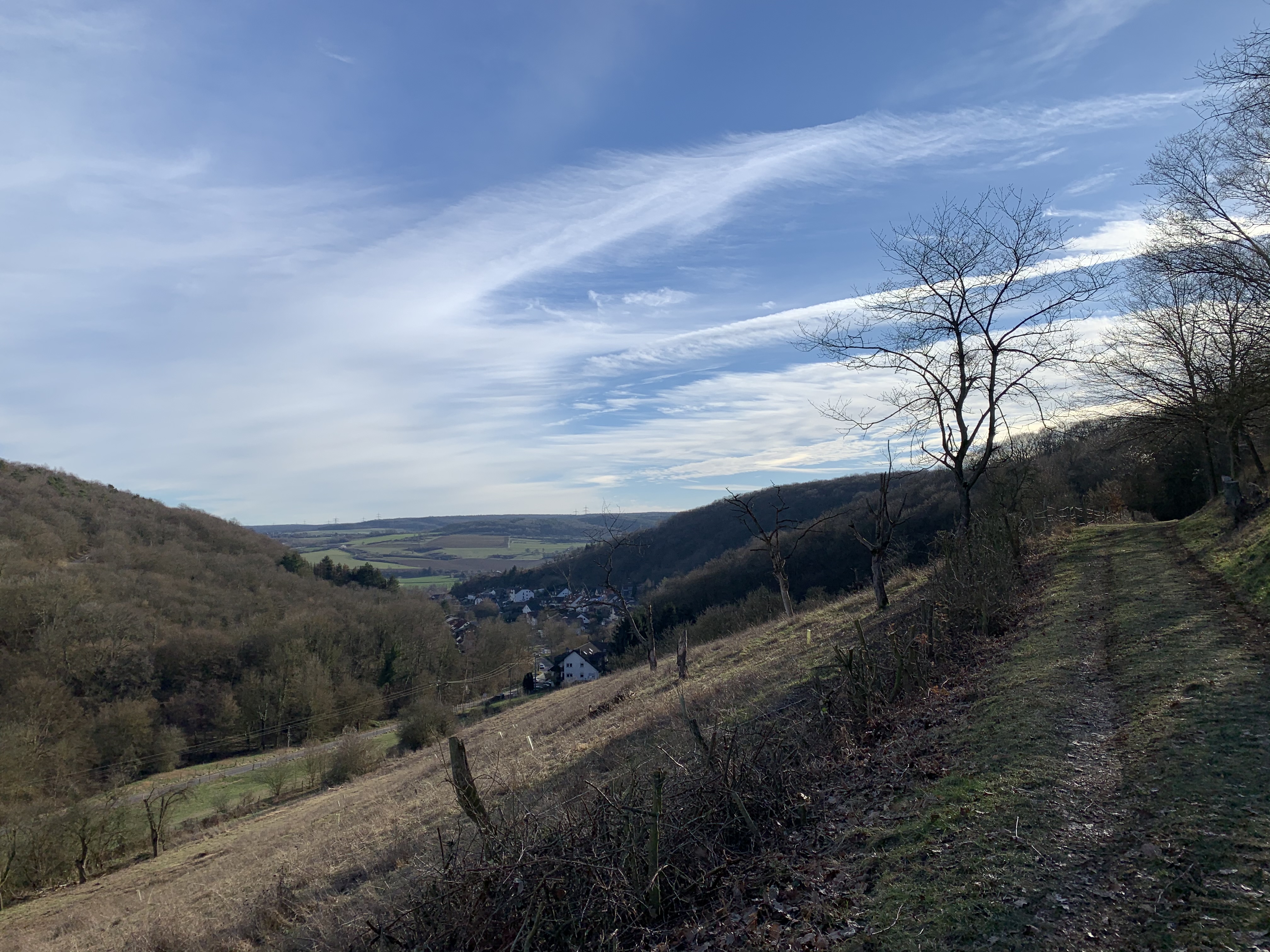 Lohrsdorf und Green vom Rundwanderweg Nr. 8