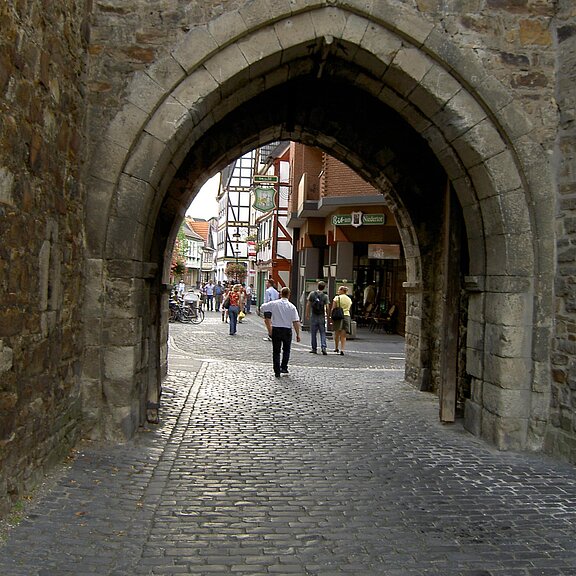 Unser Hotel innerhalb der Stadtmauer