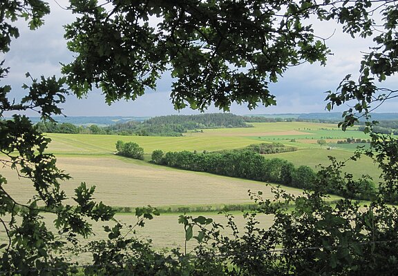 Panoramablick Leudersdorf