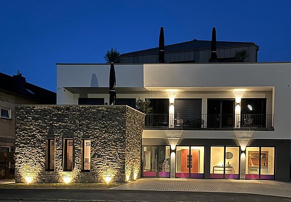 Aussenansicht Beleuchtung