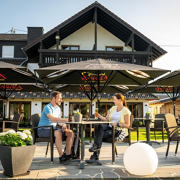 Biergarten 23 Landhotel Ewerts in Insul