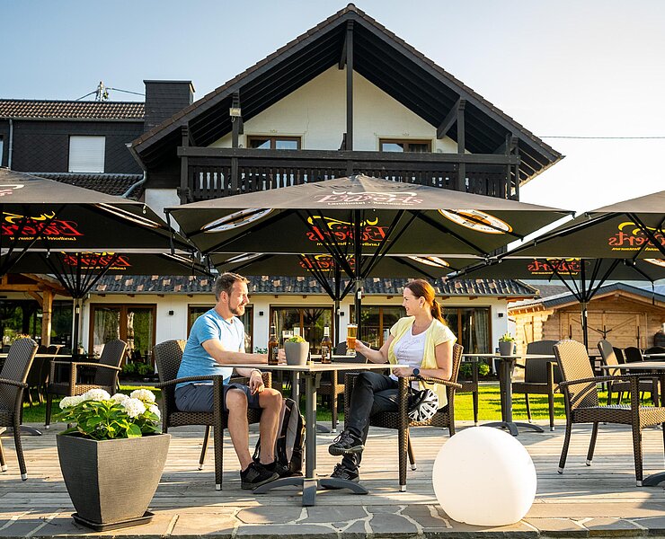 Biergarten 23 Landhotel Ewerts in Insul