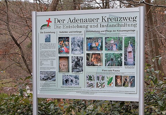 Infotafel Kreuzweg