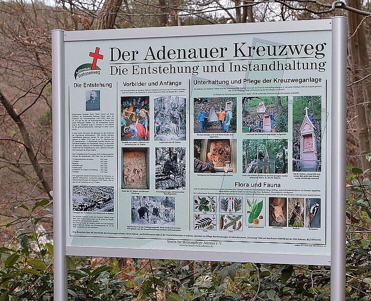 Infotafel Kreuzweg