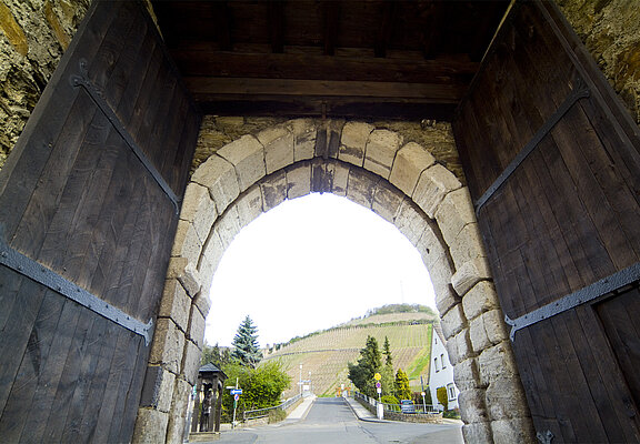 Ahrweiler, Adenbachtor, Weinberge, Stadtmauer, Ahrtal