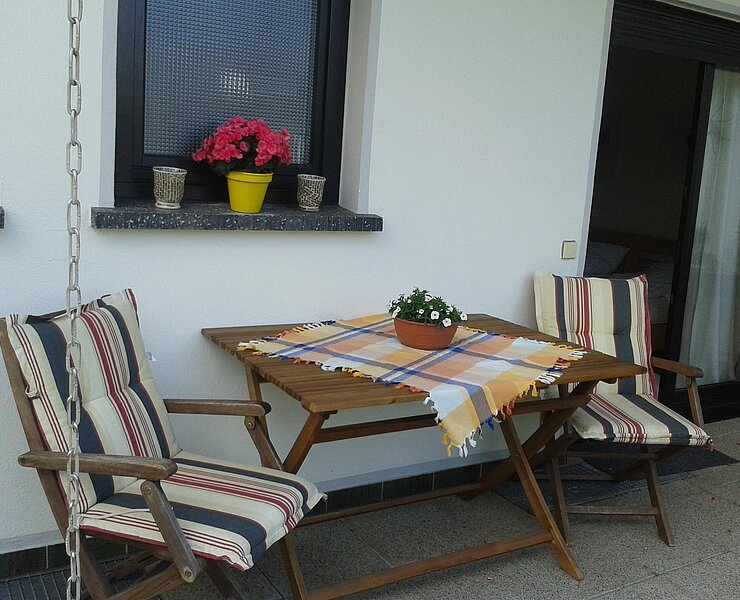 Sitzgelegenheit draußen