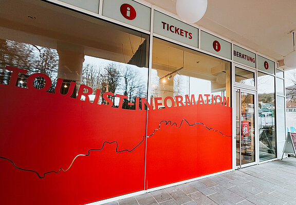 Tourist-Information Bad Neuenahr in Bad Neuenahr-Ahrweiler bietet Beratung und Ticketservice für Gäste im Ahrtal.