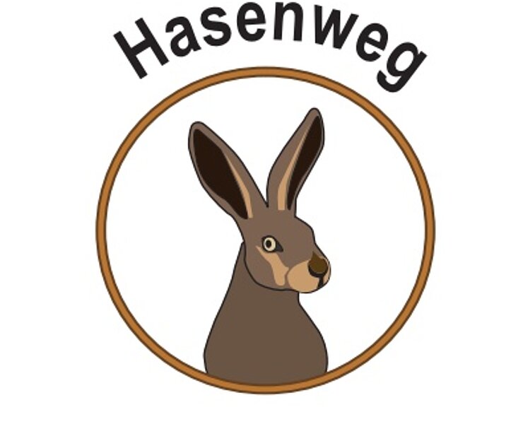 Wegezeichen "Hasenweg"