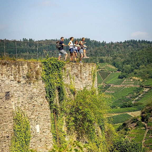 An der Saffenburg in Mayschoss