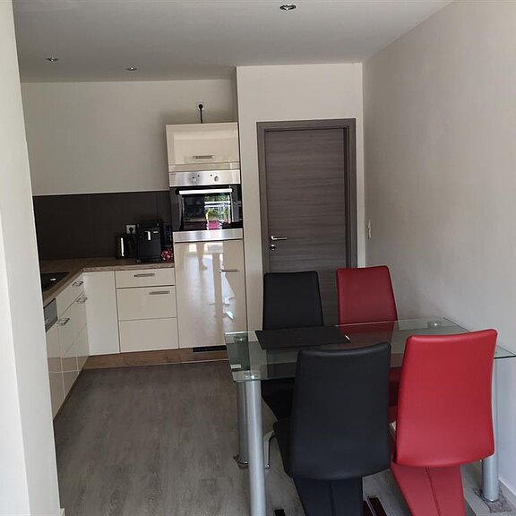 Küche mit Essbereich Dachgeschoß