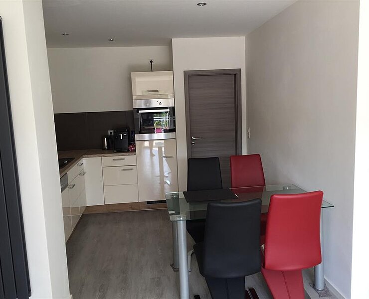 Küche mit Essbereich Dachgeschoß