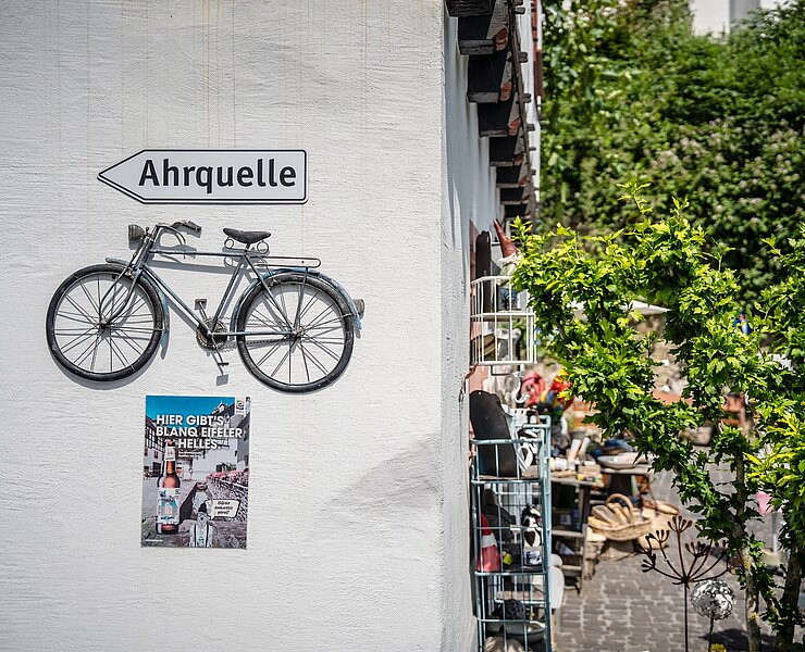 Ahr-Radweg in Blankenheim