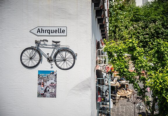 Ahr-Radweg in Blankenheim