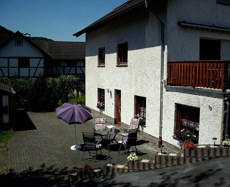 Blick auf das Haus