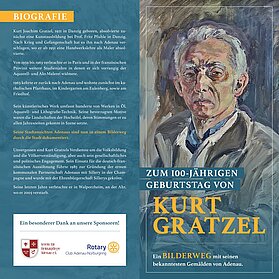 Flyer Bilderweg 1 | Kurt Gratzel
