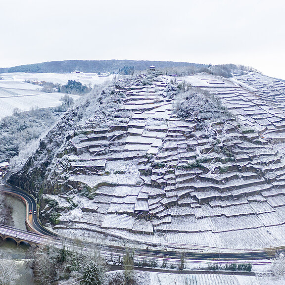 Katzley, Ahrtal, Wandern, AhrSteig, Ahr, Walporzheim, Winter