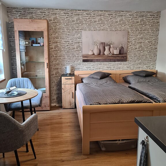 Ihr Wohn/Schlafzimmer mit Pantryküche