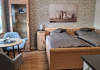 Ihr Wohn/Schlafzimmer mit Pantryküche