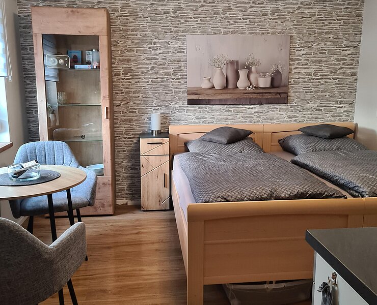 Ihr Wohn/Schlafzimmer mit Pantryküche