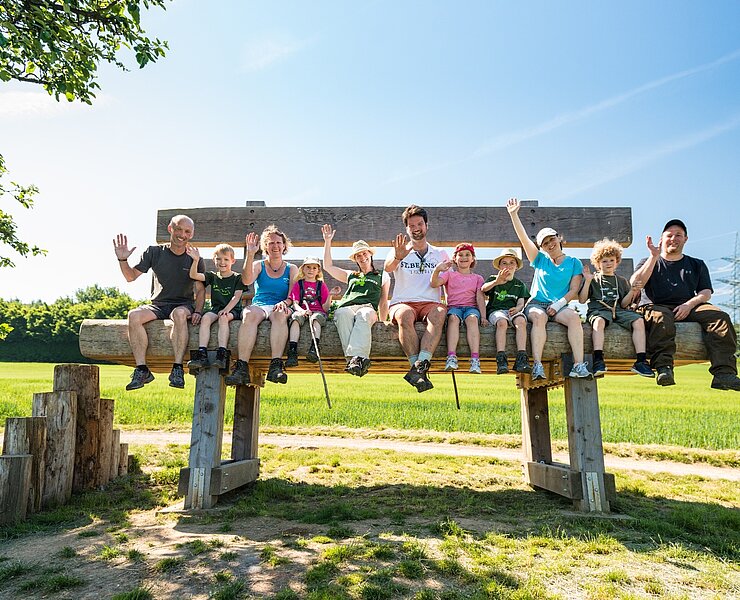 Die Riesenbank in Bad Neuenahr-Ahrweiler