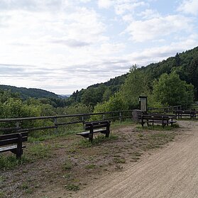 Rastmöglichkeiten und Aussicht