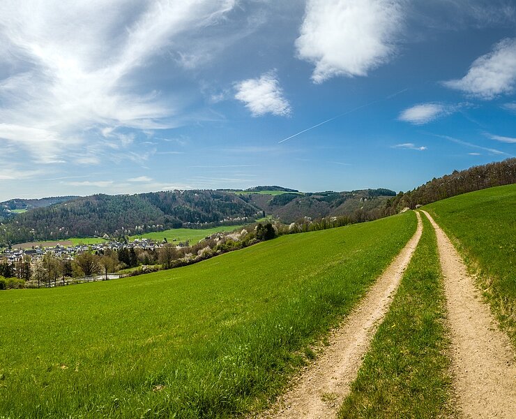 Auf dem Schweißberg bei Insul