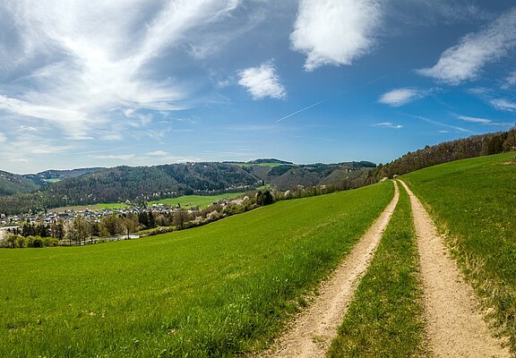 Auf dem Schweißberg bei Insul