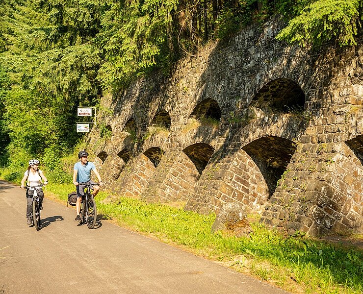 Boxenstopp bei Müsch Ahr-Radweg