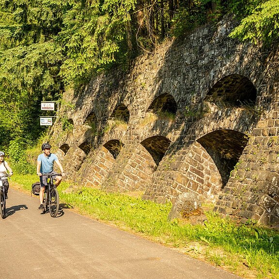 Boxenstopp bei Müsch Ahr-Radweg