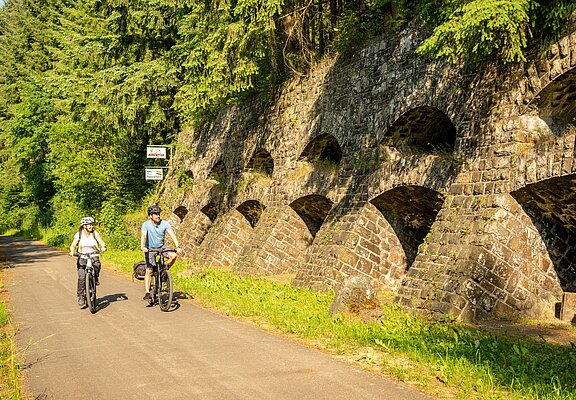 Boxenstopp bei Müsch Ahr-Radweg