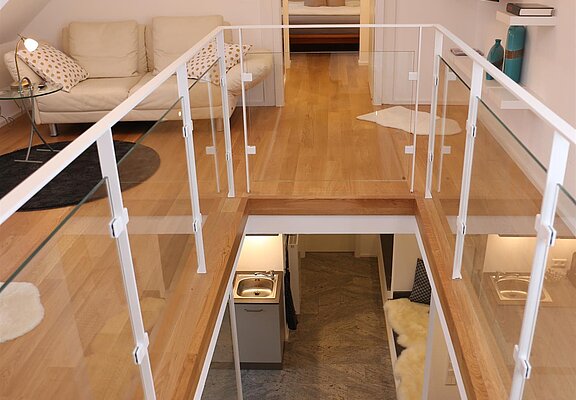 Dachgeschoss - Treppe Obergeschoss