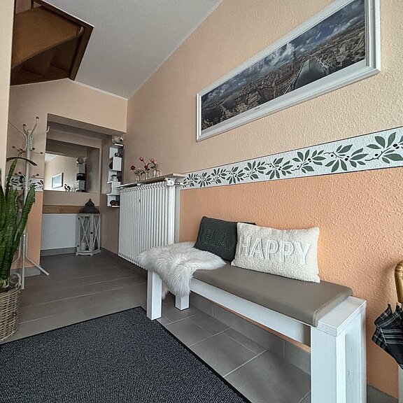 Eingangsbereich im Haus