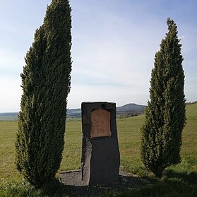 Station auf dem Barweiler Kreuzweg