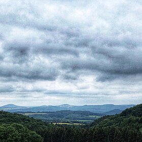 Blick auf Aremberg und Reifferscheid