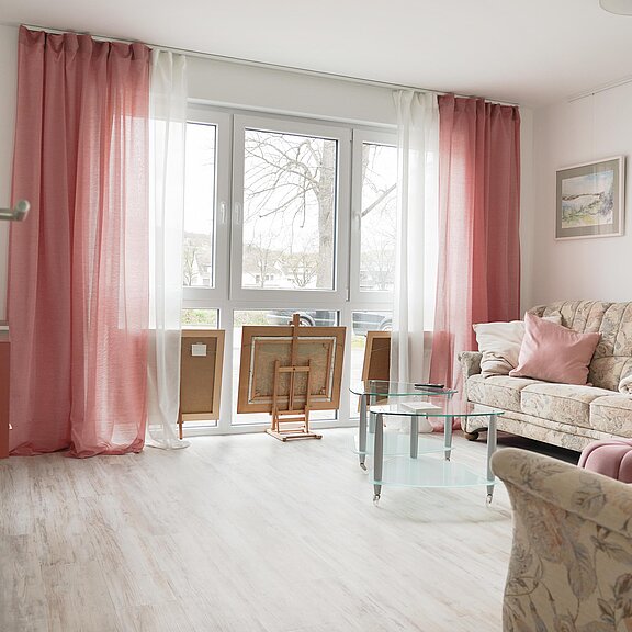 Wohnzimmer, Raum Burg Olbrück (EG)