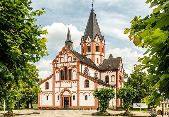 Start- und Endpunkt: Der Sinziger Kirchplatz