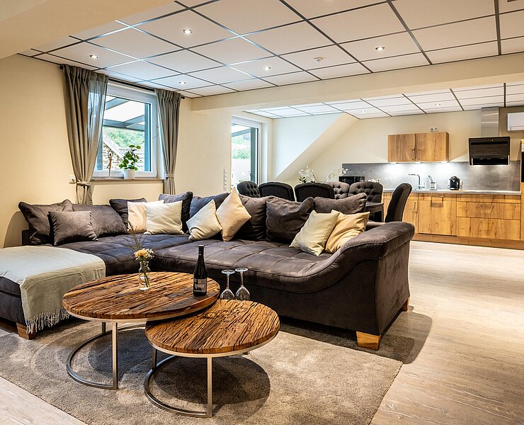 PREMUIM Apartment Wohn- und Essbereich