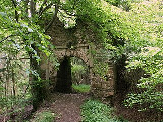 Torbogen Wensburg im Liersbachtal
