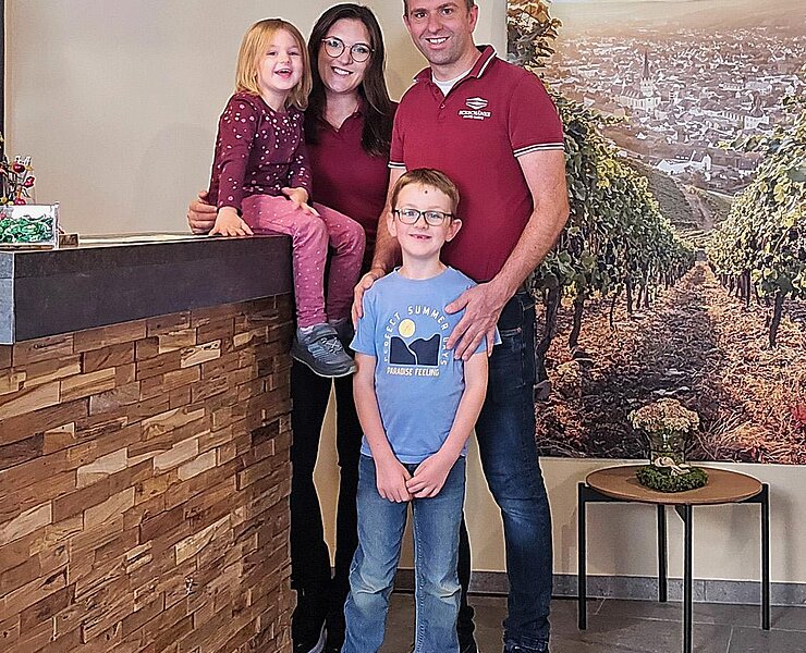 Familie Kniel - die Gastgeber