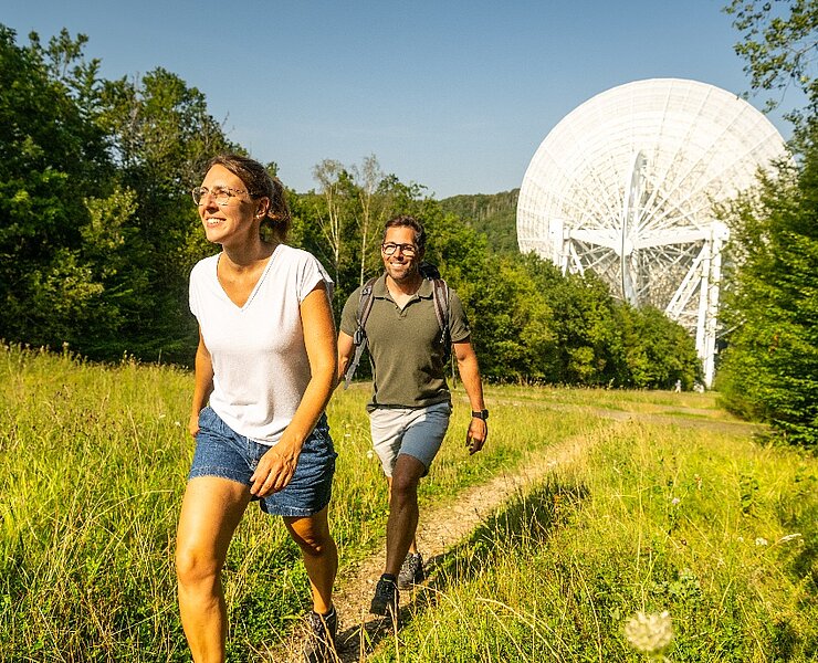 Sahrbachtal, Radioteleskop, Effelsberg