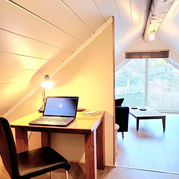 Arbeitsplatz für kreatiive Stunden