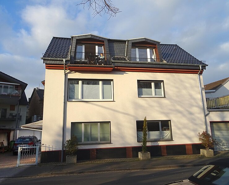 Außenblick auf die Fewo