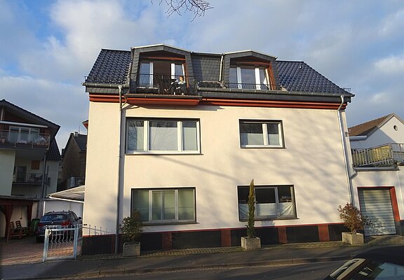 Außenblick auf die Fewo