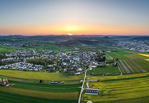 Blick auf Lantershofen