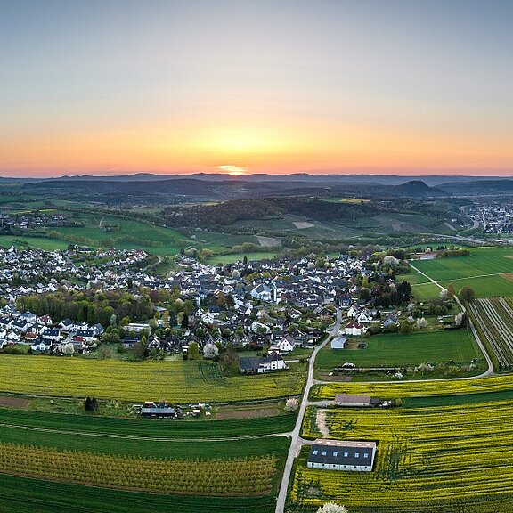 Blick auf Lantershofen