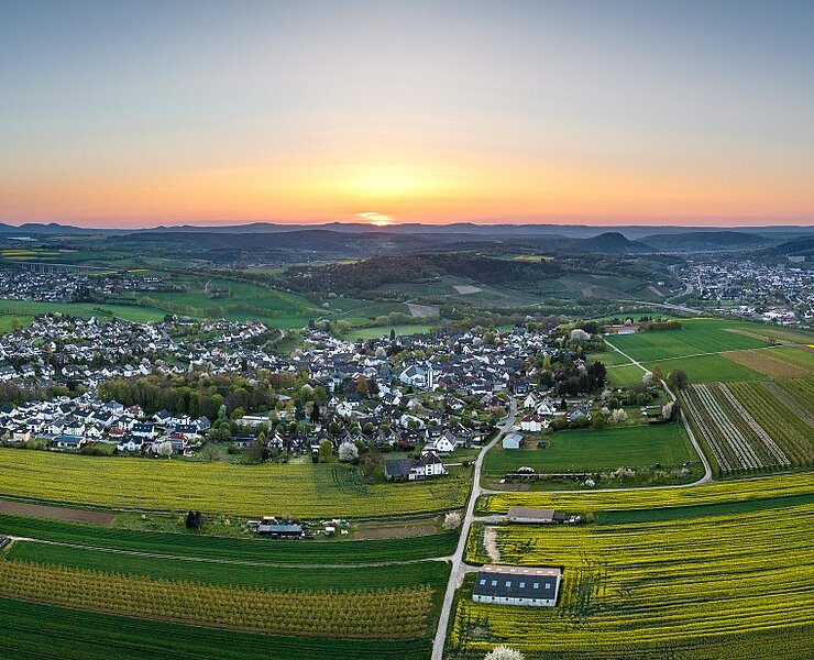 Blick auf Lantershofen