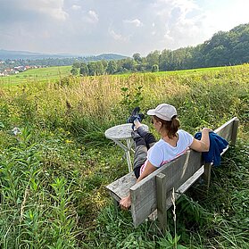 Pause oberhalb von Bandorf