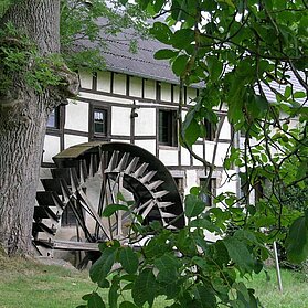 Hahnensteiner Mühle Mühlenrad